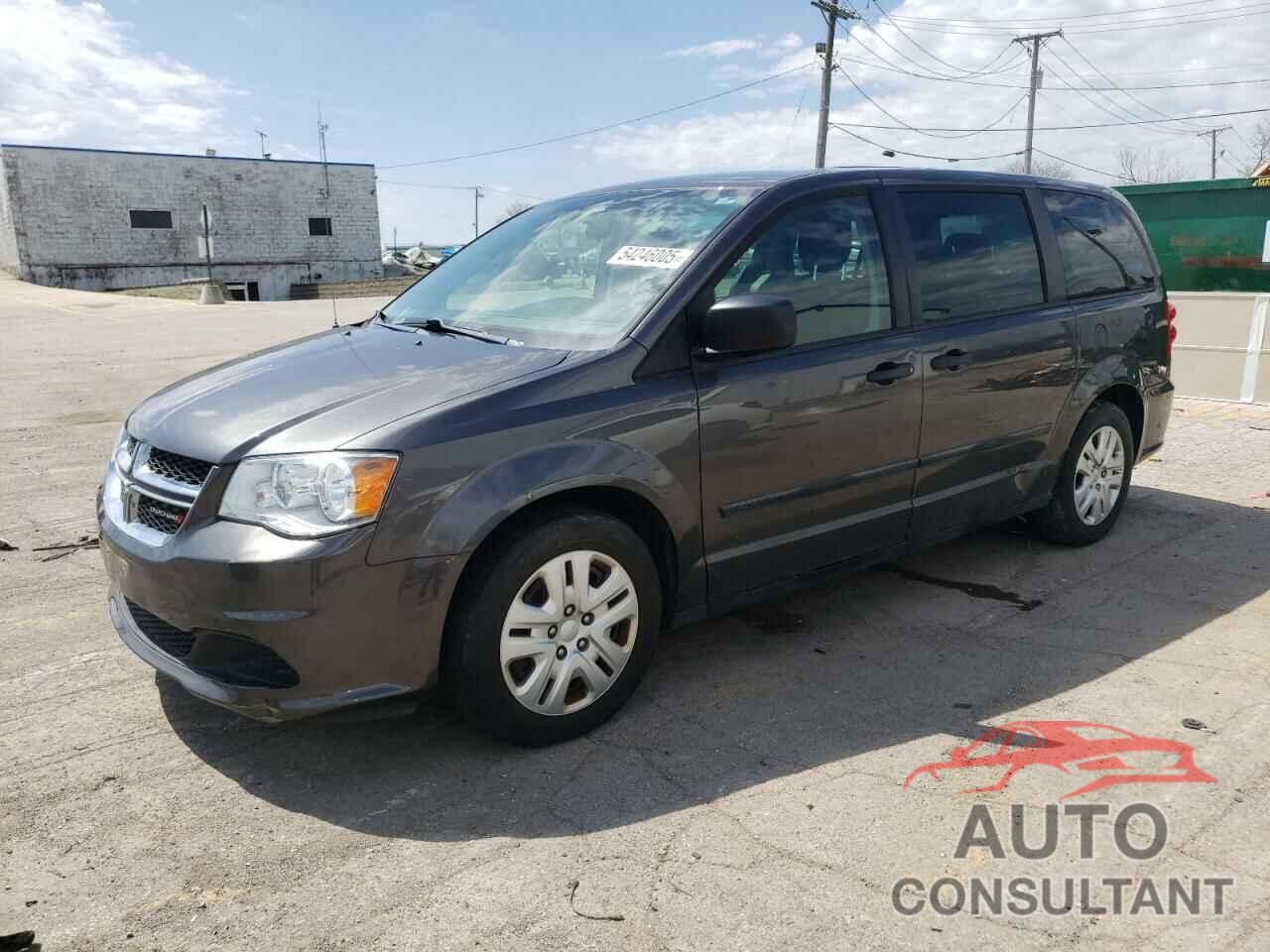 DODGE CARAVAN 2016 - 2C4RDGBG7GR277940