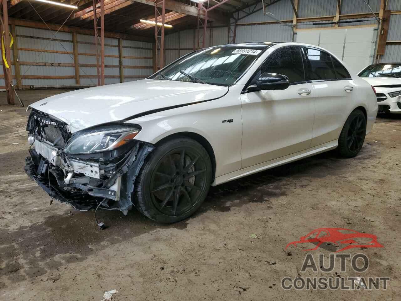 MERCEDES-BENZ C-CLASS 2018 - 55SWF6EB6JU250642