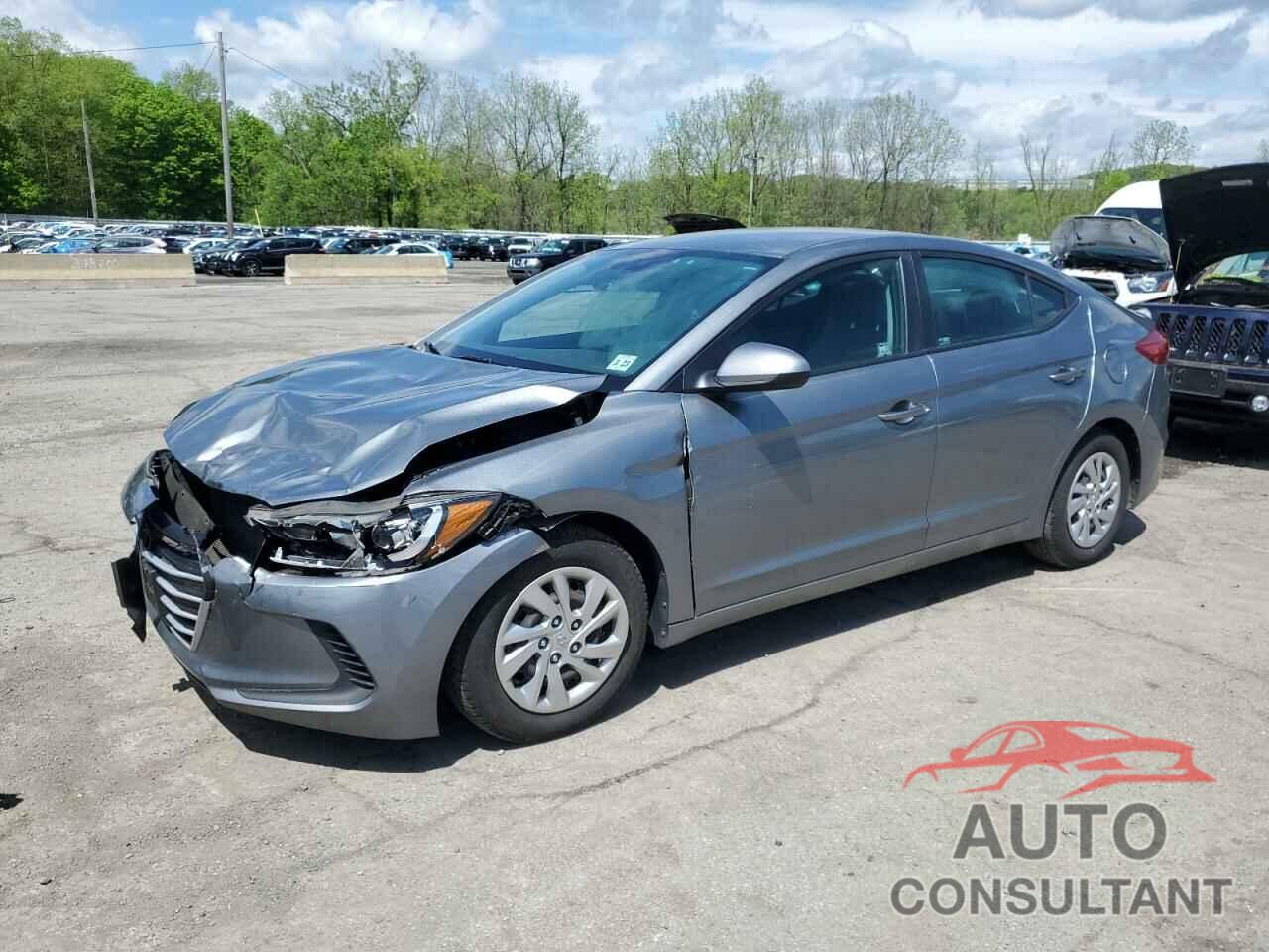 HYUNDAI ELANTRA 2018 - KMHD74LF1JU595368