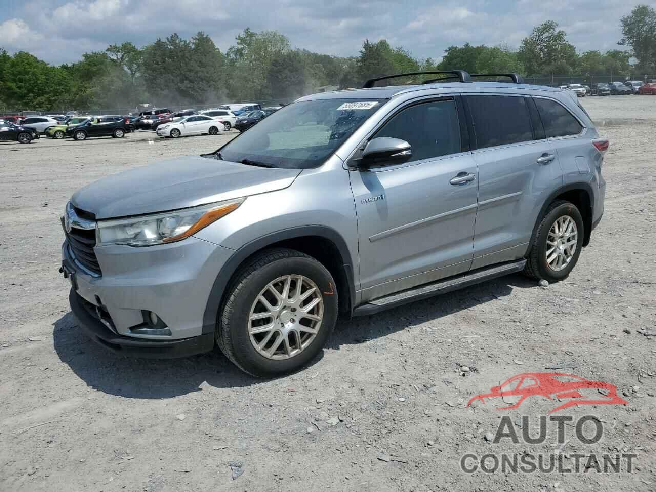 TOYOTA HIGHLANDER 2015 - 5TDDCRFH1FS007412