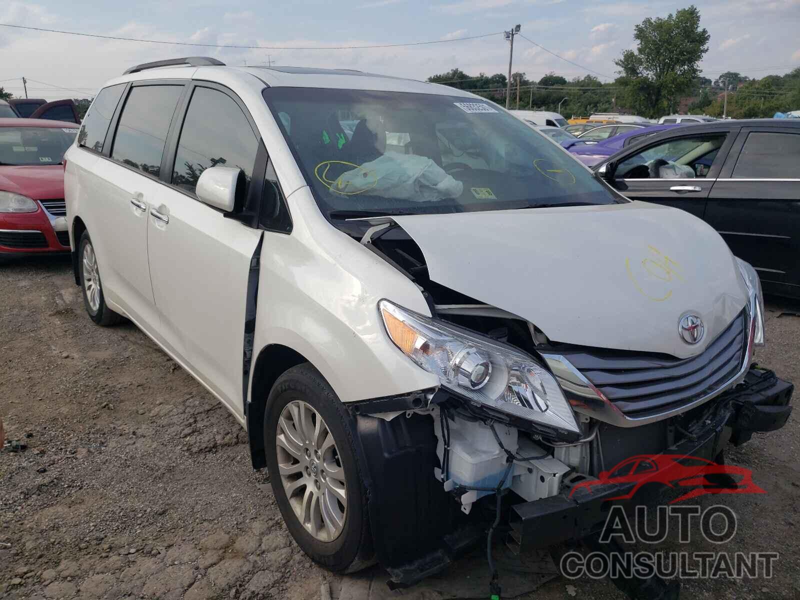 TOYOTA SIENNA 2017 - 5TDYZ3DC2HS895790