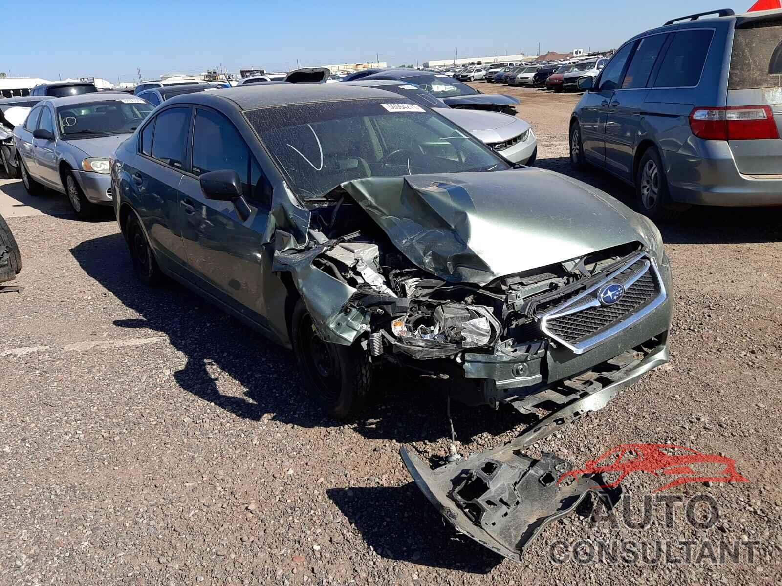 SUBARU IMPREZA 2016 - JF1GJAA64GH011475
