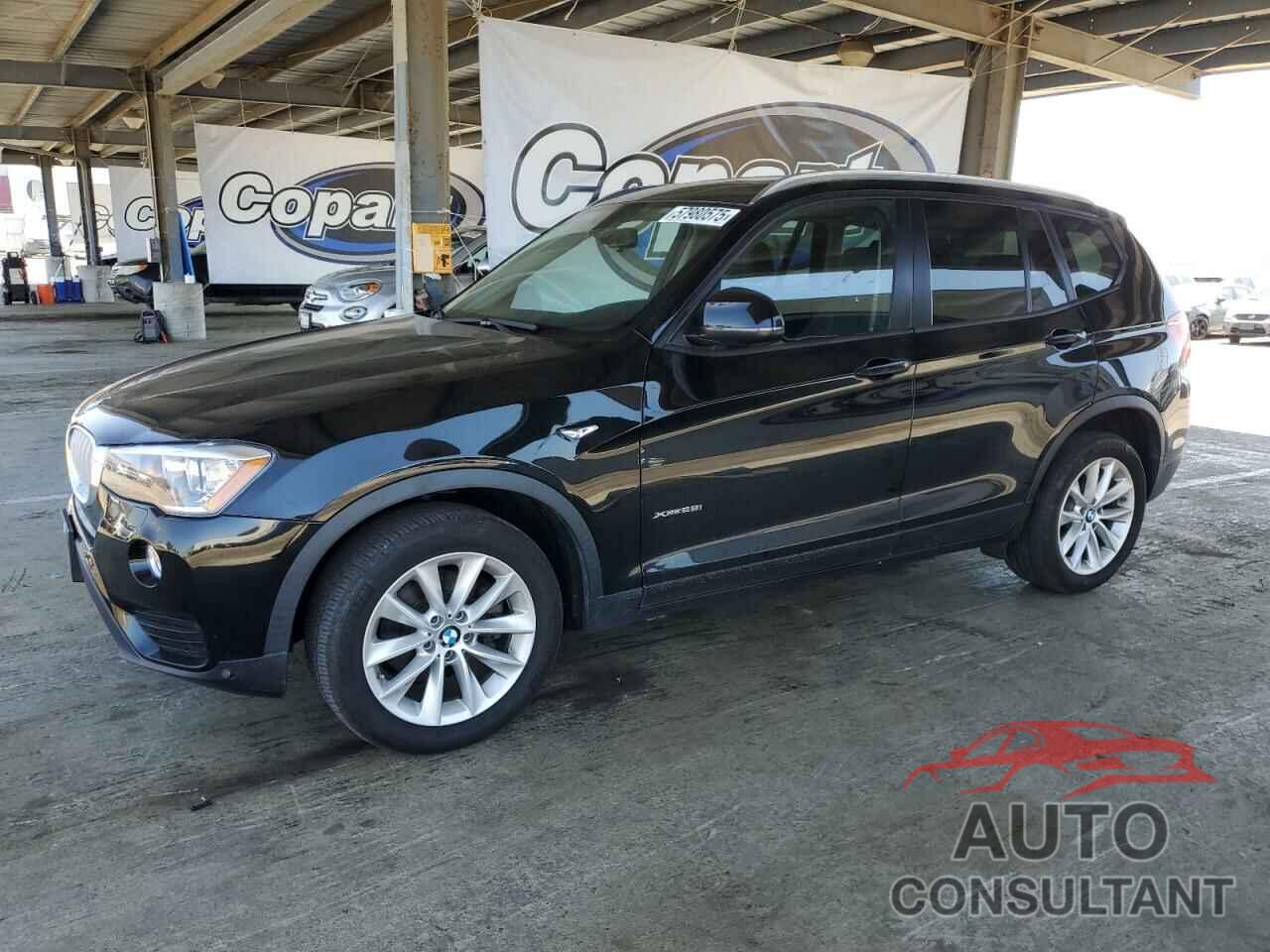 BMW X3 2016 - 5UXWX9C51G0D92872