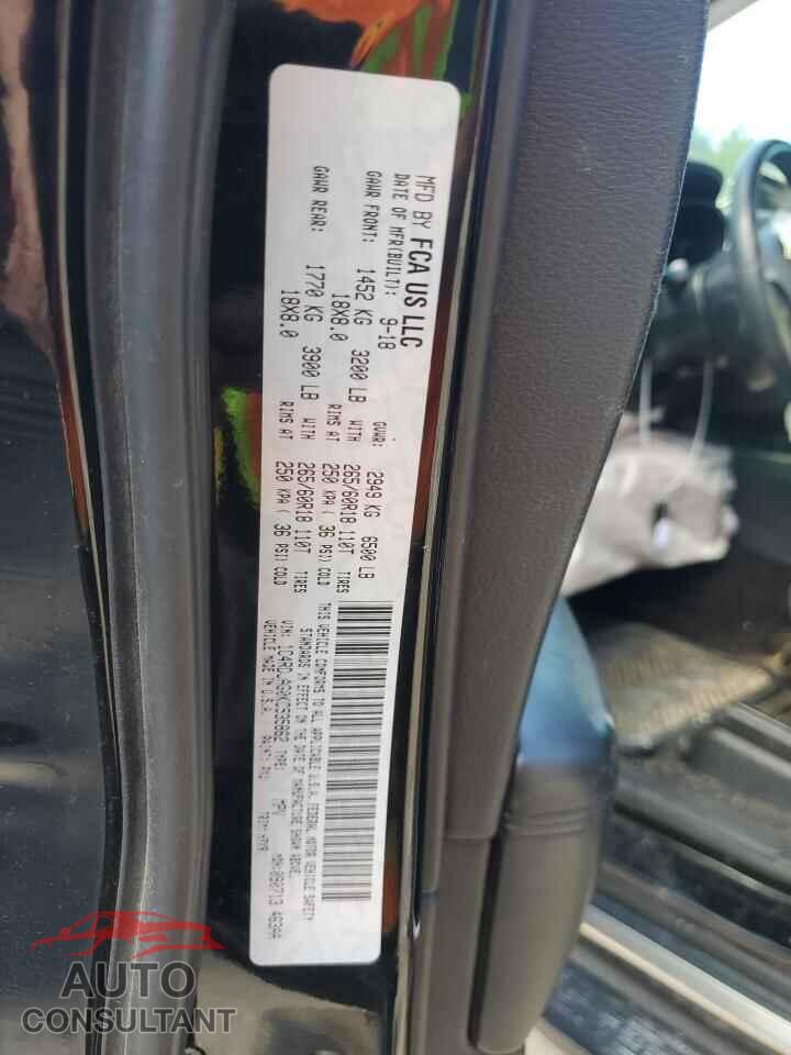 DODGE DURANGO 2019 - 1C4RDJAG0KC535862