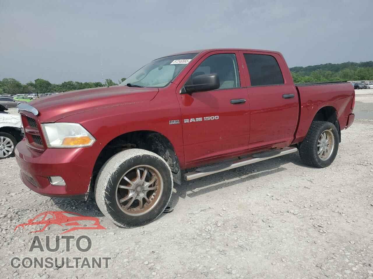 DODGE RAM 1500 2012 - 1C6RD7KT9CS196421
