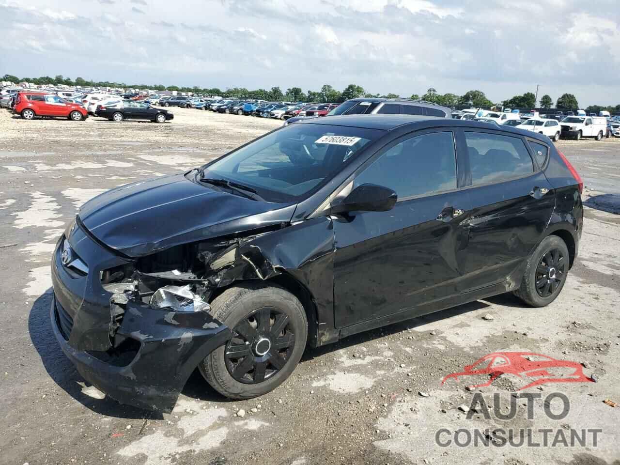 HYUNDAI ACCENT 2013 - KMHCT5AE4DU127078