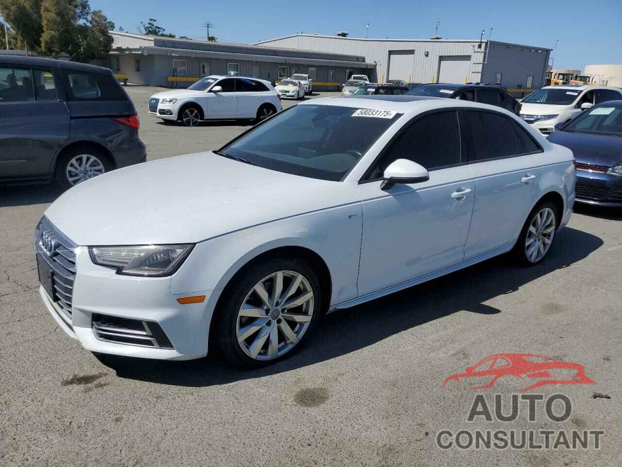 AUDI A4 2018 - WAUKMAF40JA224990