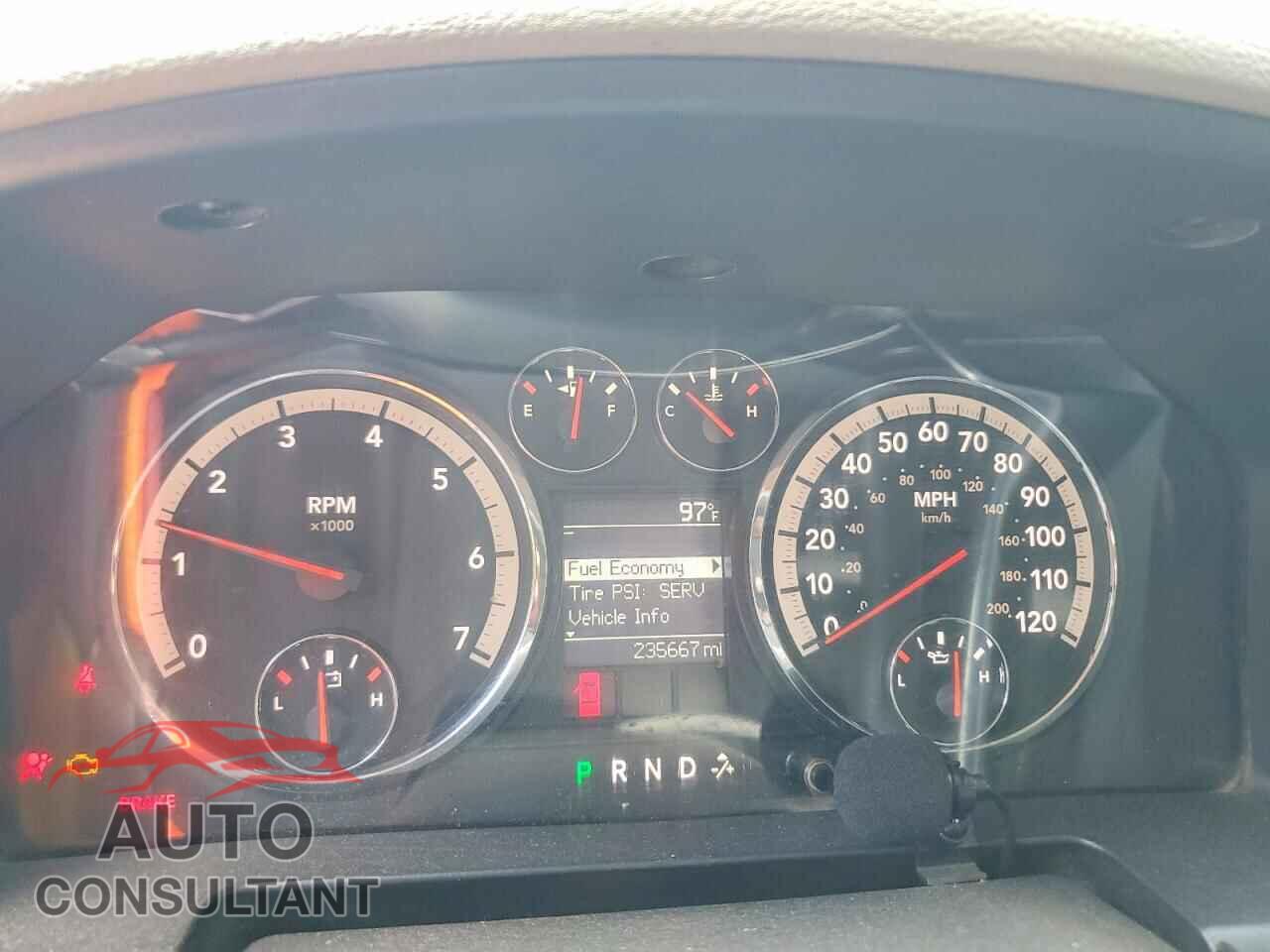 DODGE RAM 2500 2012 - 3C6TD4HT6CG280733