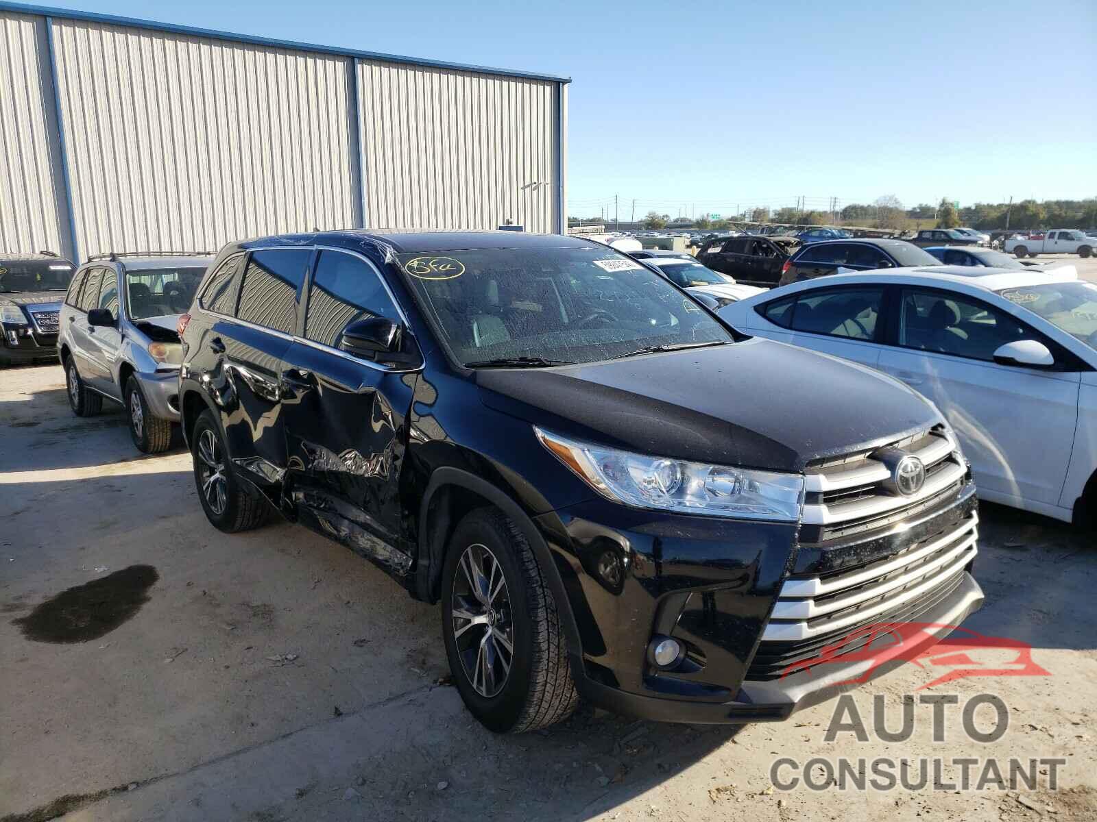 TOYOTA HIGHLANDER 2017 - 5TDZZRFH5HS219429