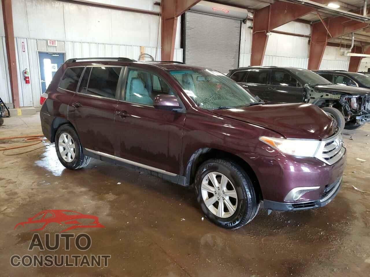 TOYOTA HIGHLANDER 2012 - 5TDBK3EH8CS137773