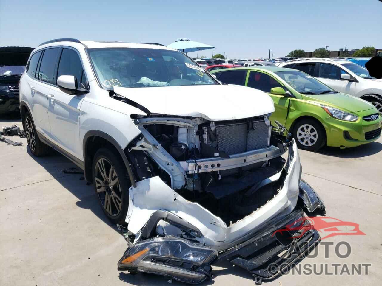 HONDA PILOT 2021 - 5FNYF5H25MB008798