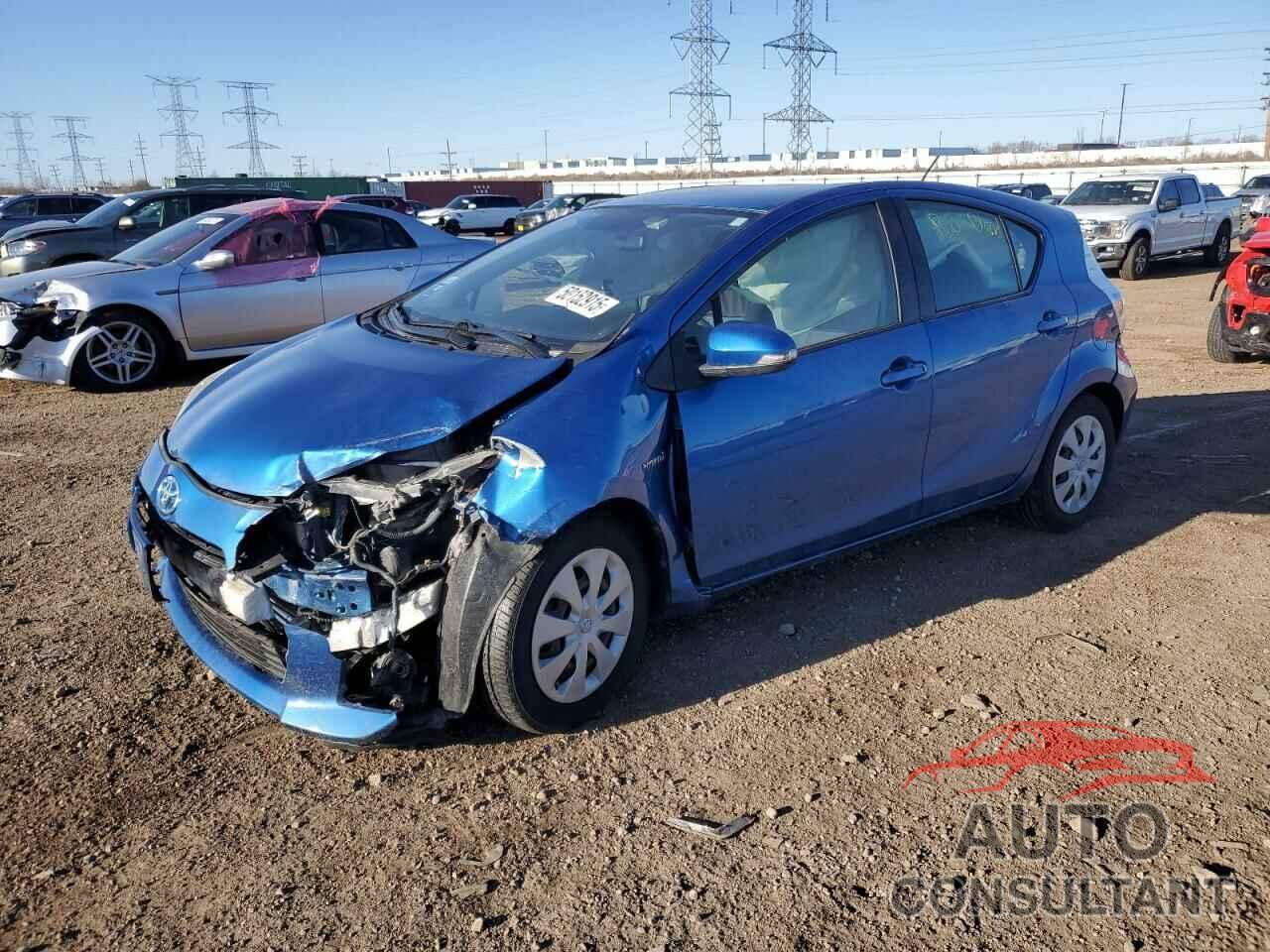 TOYOTA PRIUS 2013 - JTDKDTB38D1045354