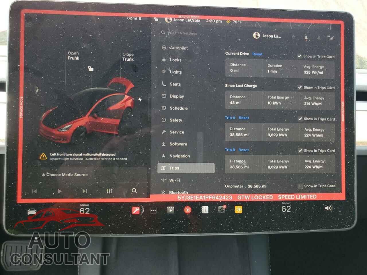 TESLA MODEL 3 2023 - 5YJ3E1EA1PF642423