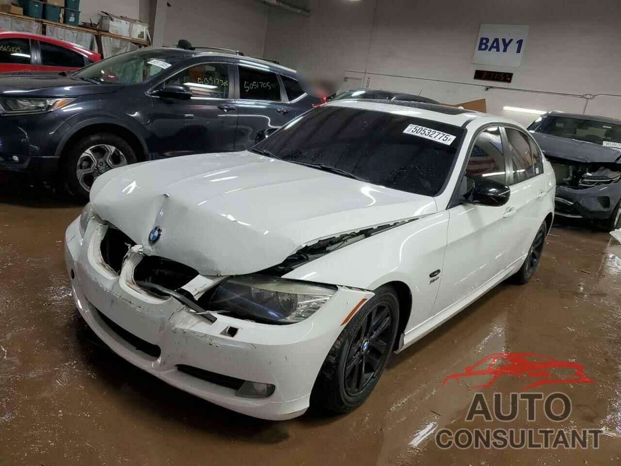 BMW 3 SERIES 2011 - WBAPK5C58BF123443