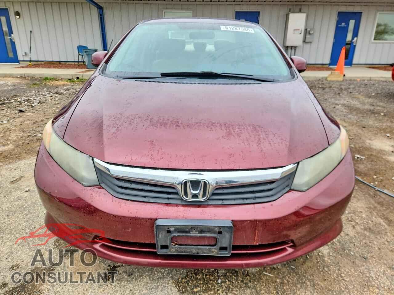 HONDA CIVIC 2012 - 19XFB2F5XCE060687