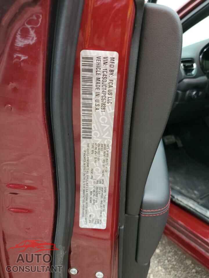 DODGE DURANGO 2023 - 1C4SDJCT4PC578281