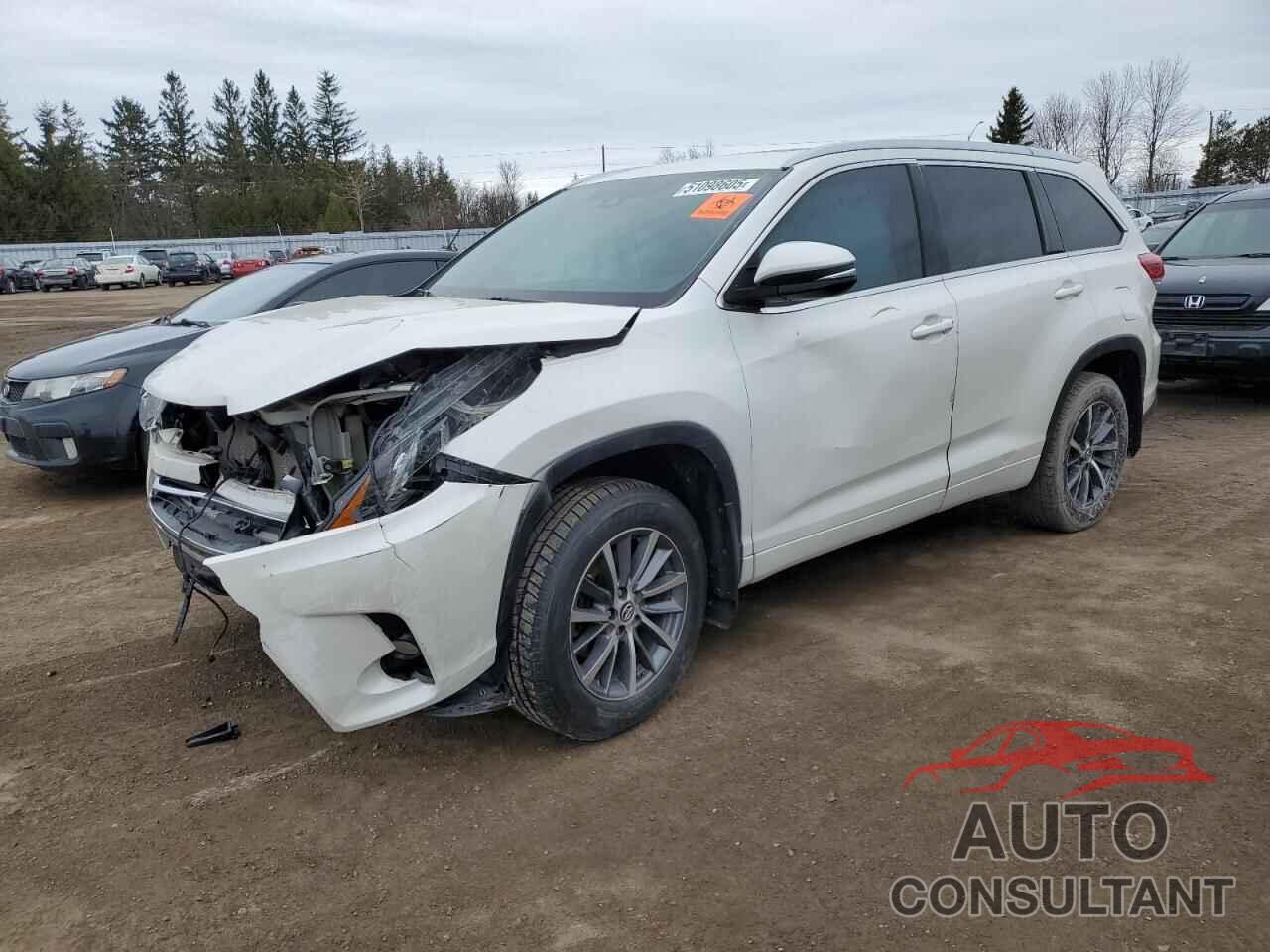 TOYOTA HIGHLANDER 2018 - 5TDJZRFH9JS553854