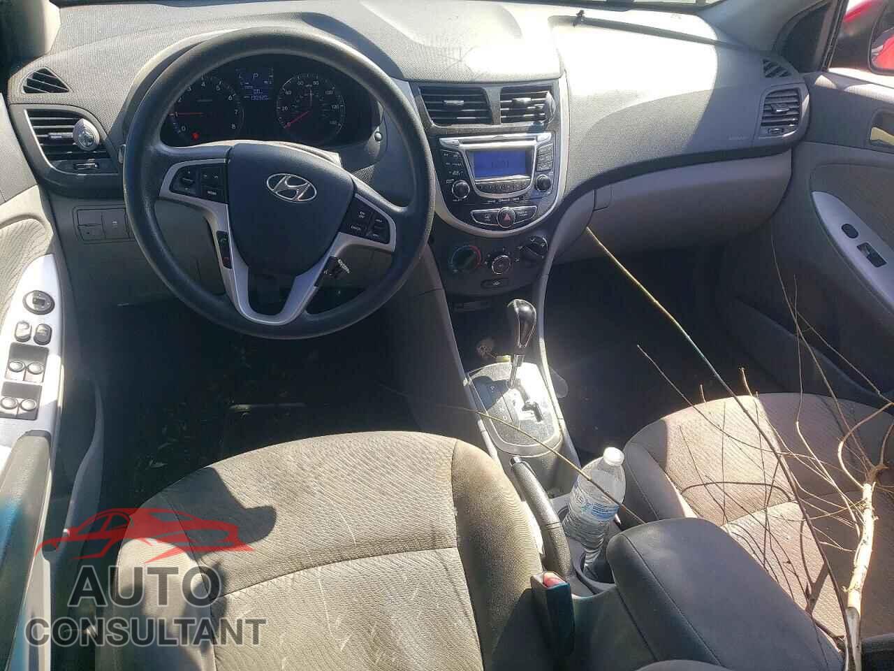 HYUNDAI ACCENT 2012 - KMHCU4AE7CU096236