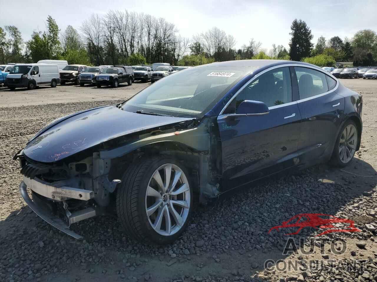 TESLA MODEL 3 2018 - 5YJ3E1EB8JF063610