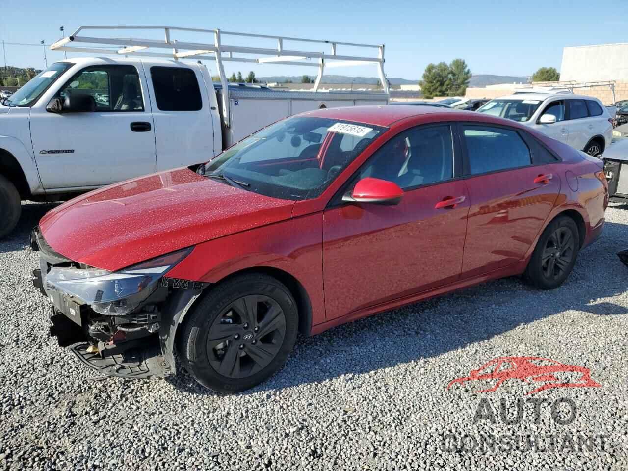 HYUNDAI ELANTRA 2022 - KMHLM4AG5NU357223