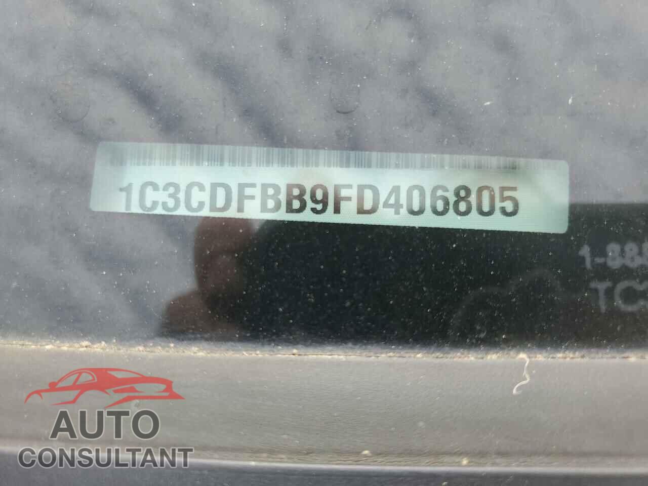DODGE DART 2015 - 1C3CDFBB9FD406805