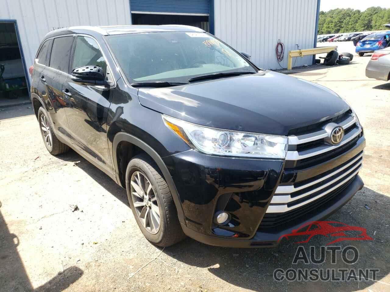 TOYOTA HIGHLANDER 2019 - 5TDKZRFH1KS570427