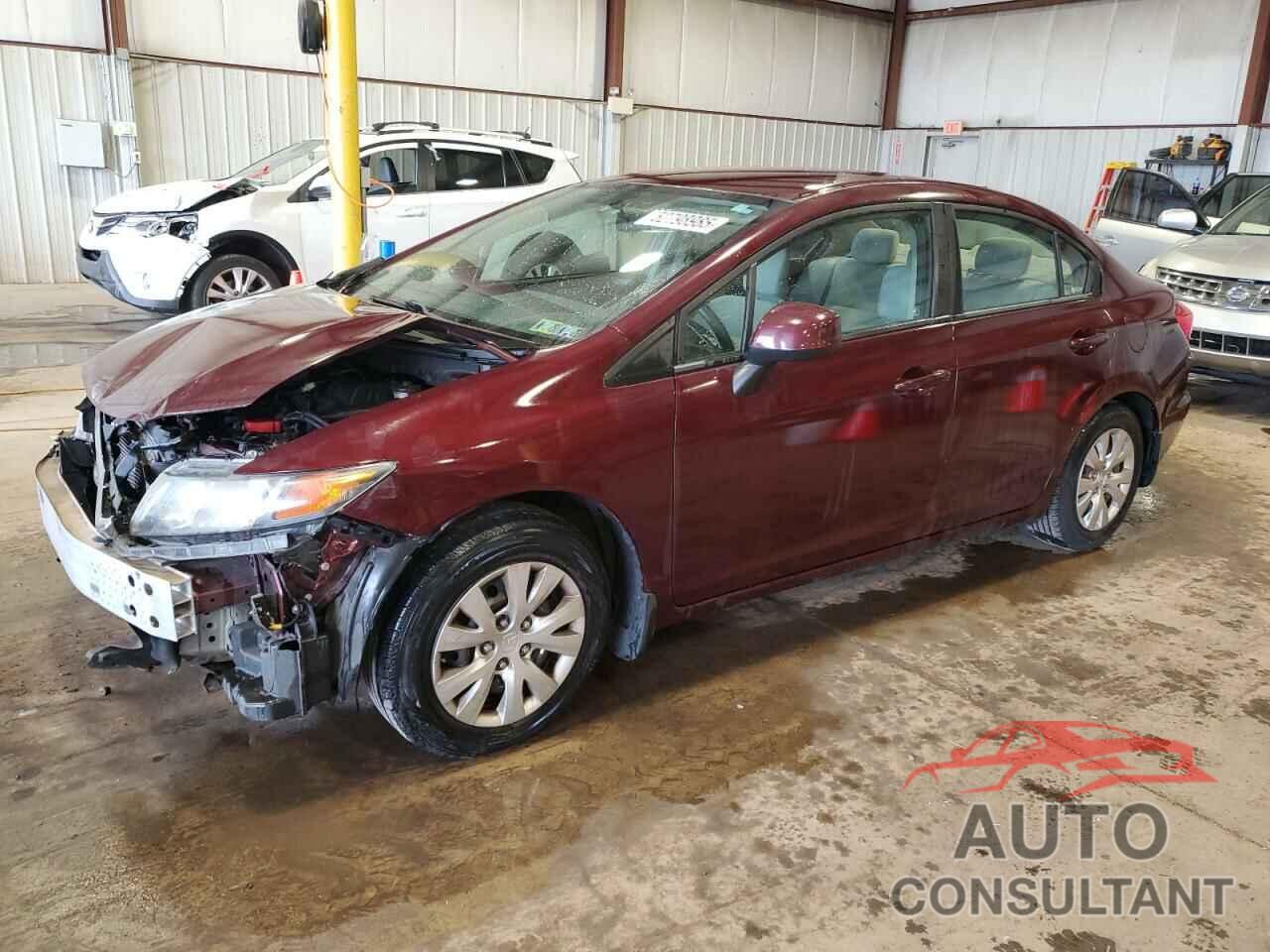 HONDA CIVIC 2012 - 19XFB2F51CE071805