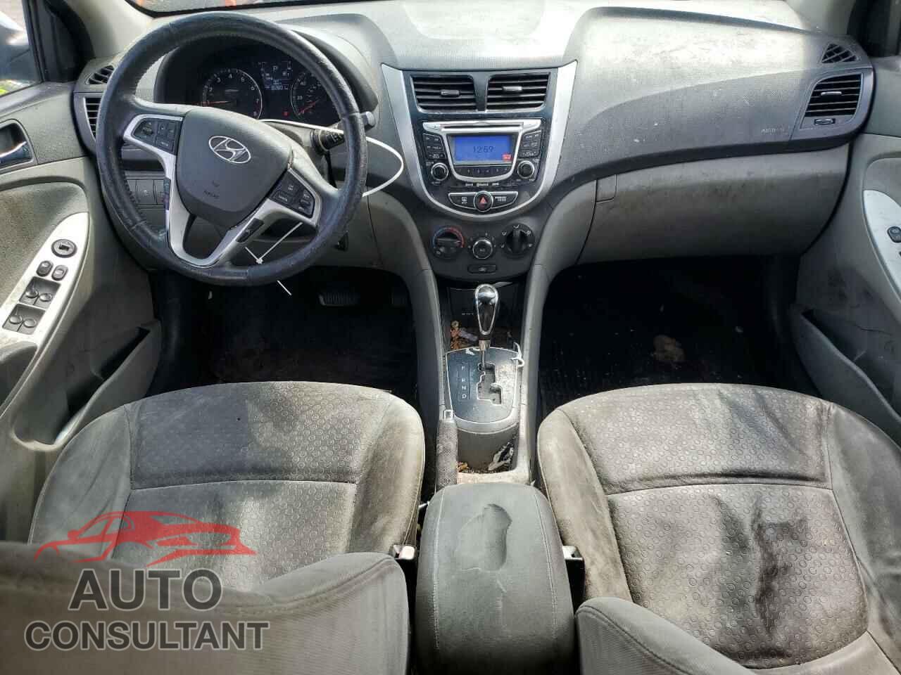 HYUNDAI ACCENT 2012 - KMHCU5AE6CU031786
