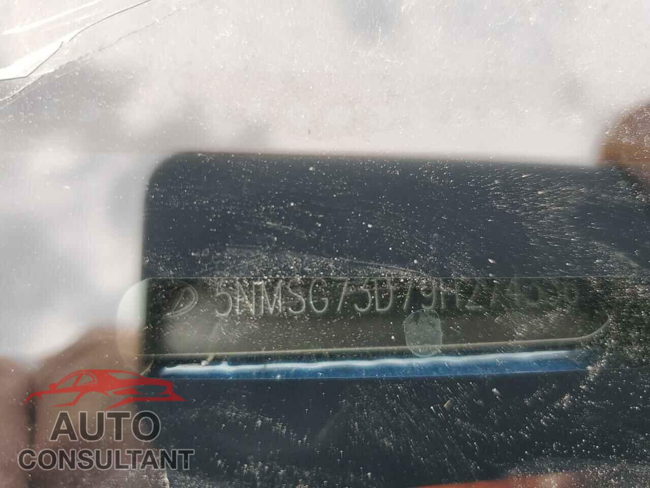 HYUNDAI SANTA FE 2009 - 5NMSG73D79H274336