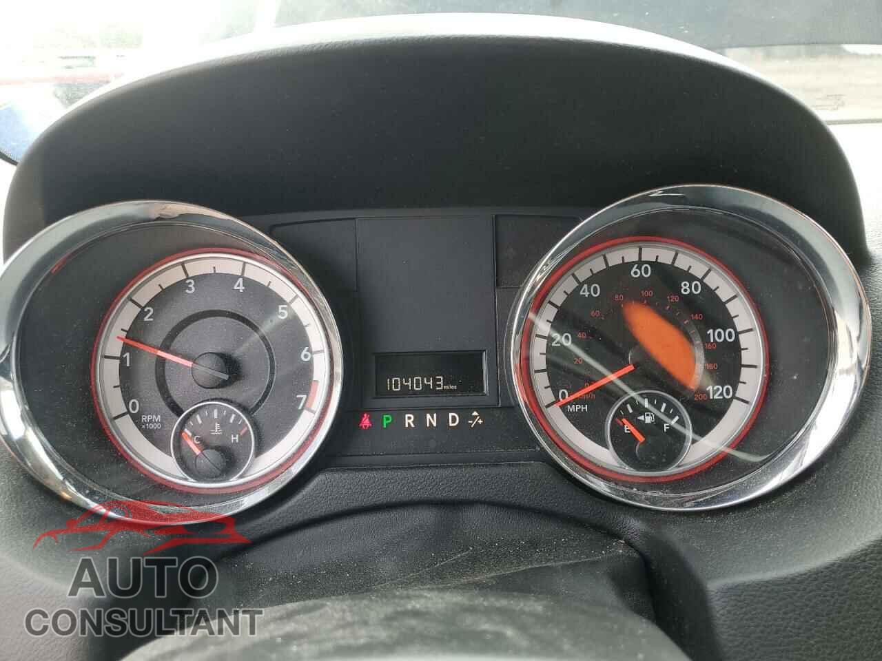 DODGE CARAVAN 2013 - 2C4RDGBG4DR562591