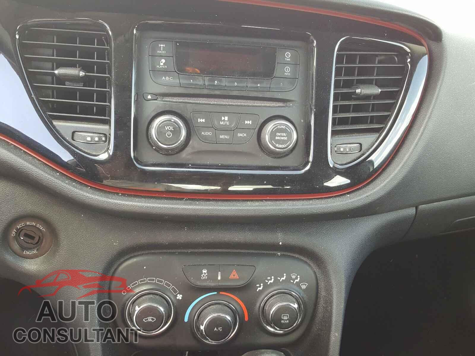 DODGE DART 2016 - 1C3CDFAA7GD577496