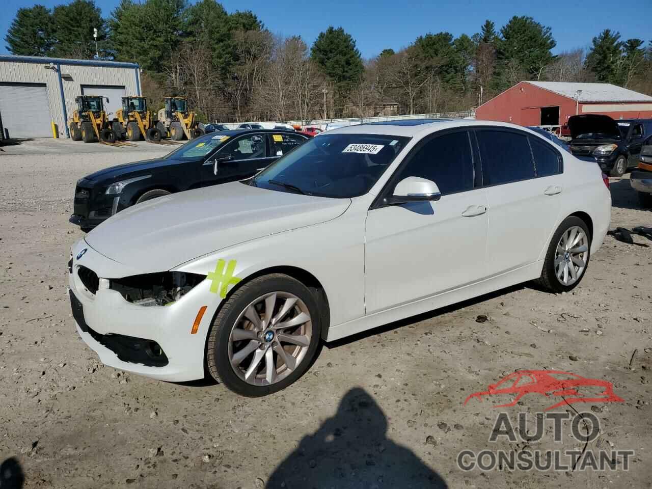 BMW 3 SERIES 2018 - WBA8E5G50JNU47044