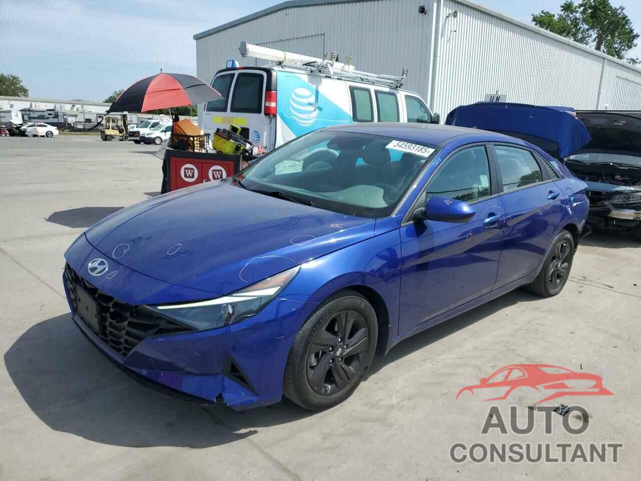 HYUNDAI ELANTRA 2022 - 5NPLM4AGXNH077442