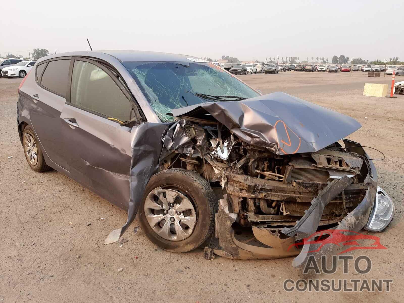 HYUNDAI ACCENT 2017 - KMHCT5AE8HU301529