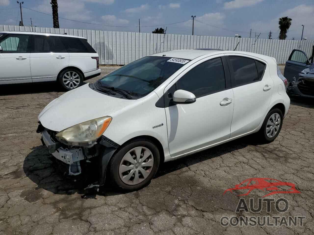 TOYOTA PRIUS 2012 - JTDKDTB3XC1015531