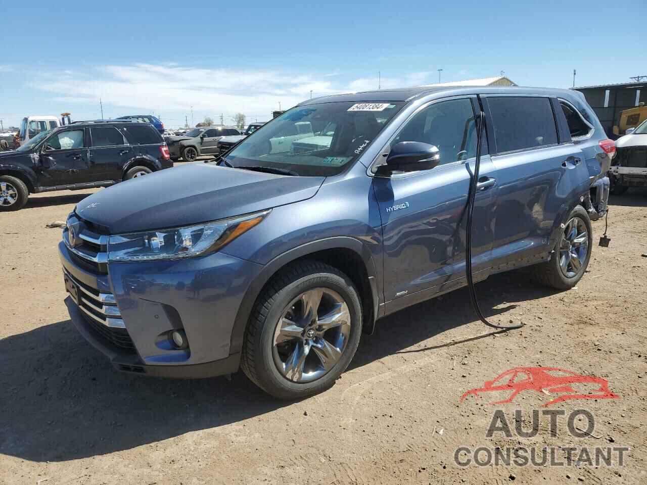 TOYOTA HIGHLANDER 2017 - 5TDDGRFHXHS027701