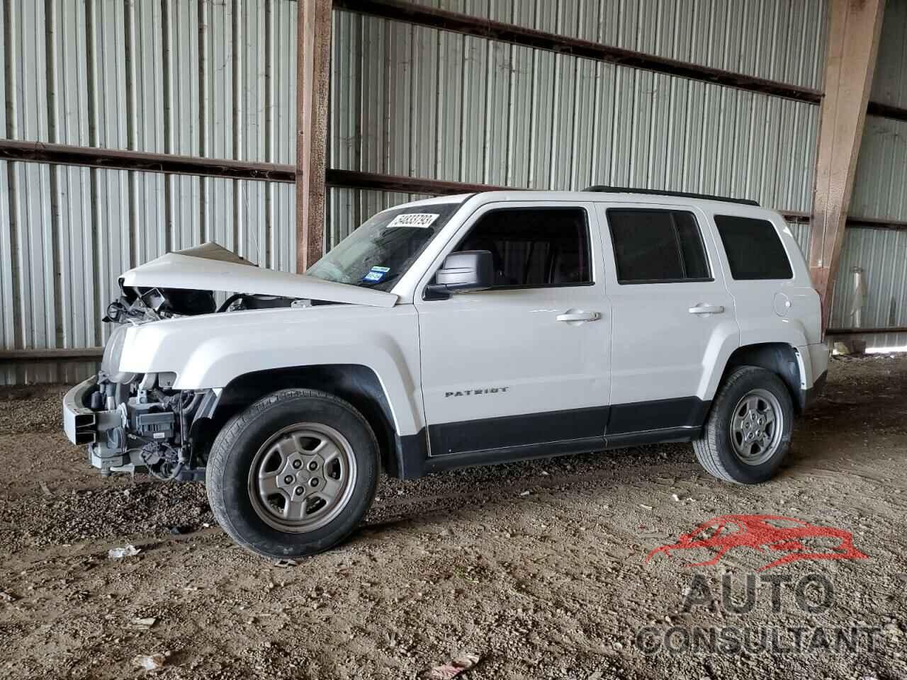 JEEP PATRIOT 2016 - 1C4NJPBA3GD812557