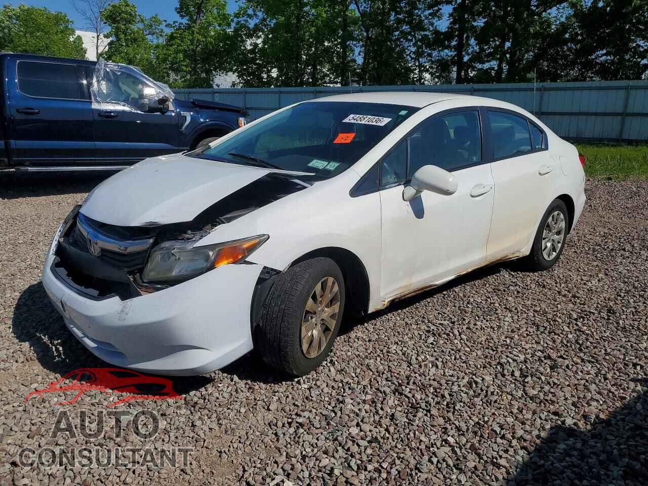 HONDA CIVIC 2012 - 2HGFB2F5XCH326635
