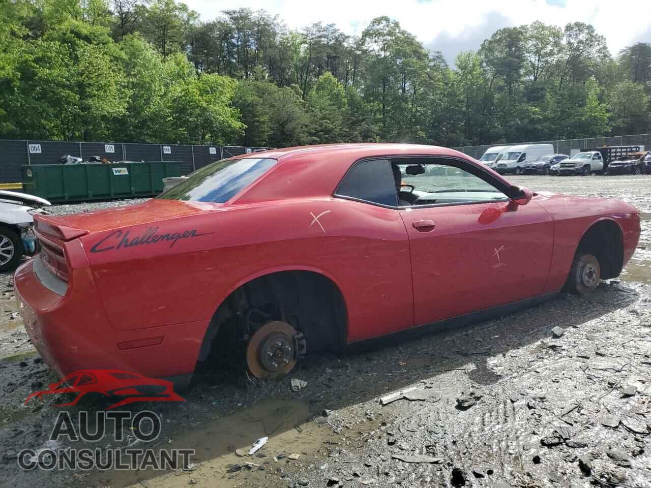 DODGE CHALLENGER 2012 - 2C3CDYAGXCH118072