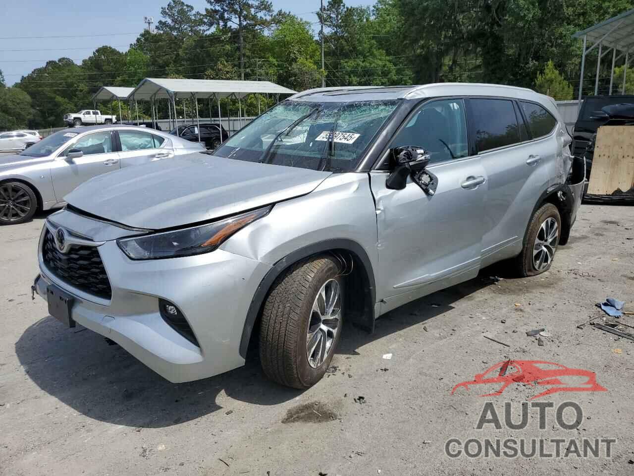 TOYOTA HIGHLANDER 2022 - 5TDGZRBH3NS254141