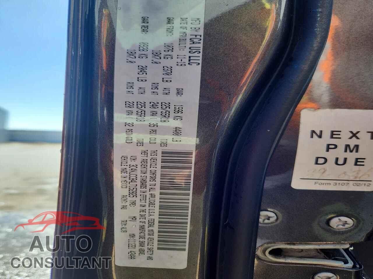JEEP COMPASS 2020 - 3C4NJCCB4LT152825