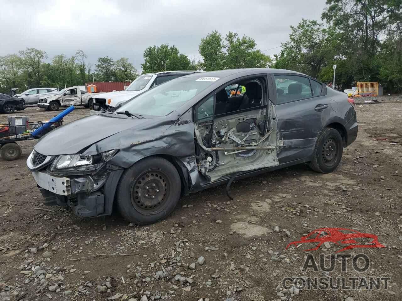 HONDA CIVIC 2013 - 19XFB2F50DE266845