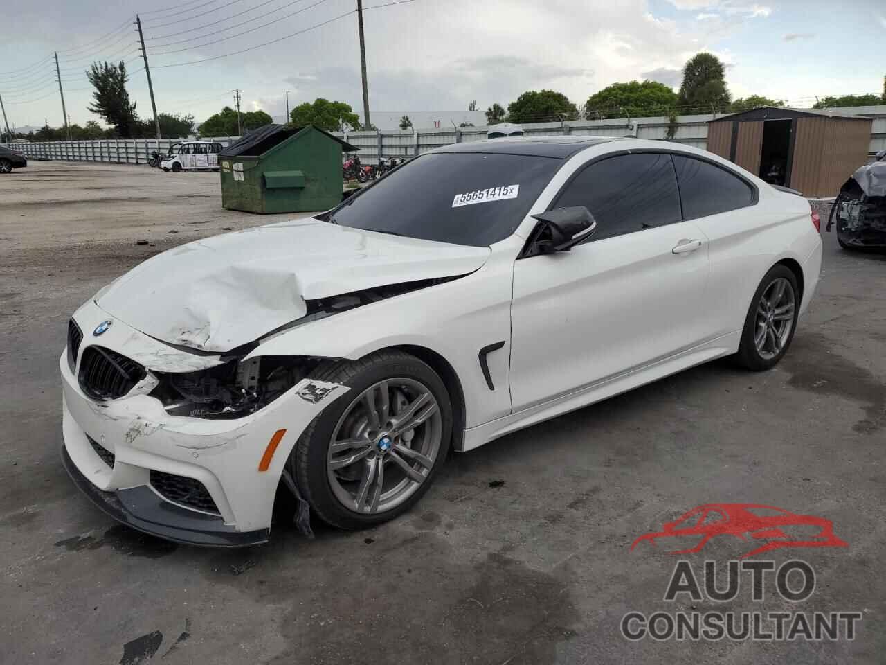 BMW 4 SERIES 2015 - WBA3R1C59FK193937