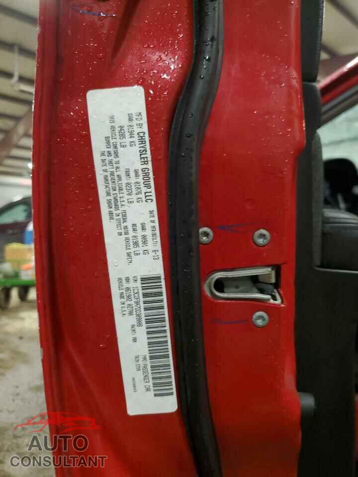 DODGE DART 2013 - 1C3CDFBA7DD309008