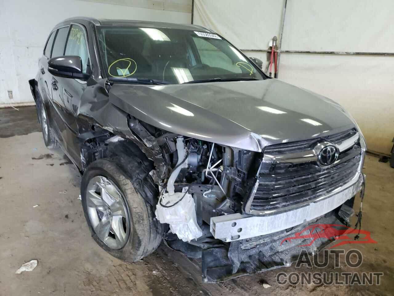 TOYOTA HIGHLANDER 2016 - 5TDDKRFH4GS324704