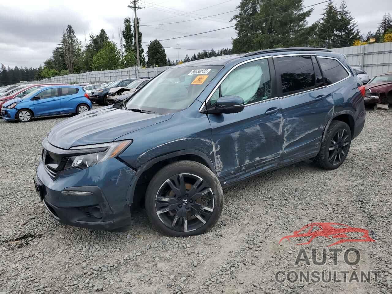 HONDA PILOT 2021 - 5FNYF6H27MB095691