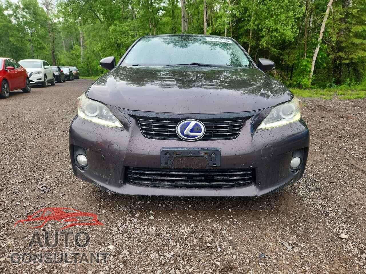 LEXUS CT 200 2012 - JTHKD5BH9C2075865