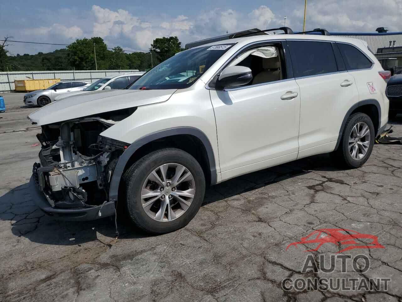 TOYOTA HIGHLANDER 2014 - 5TDZKRFH8ES005003