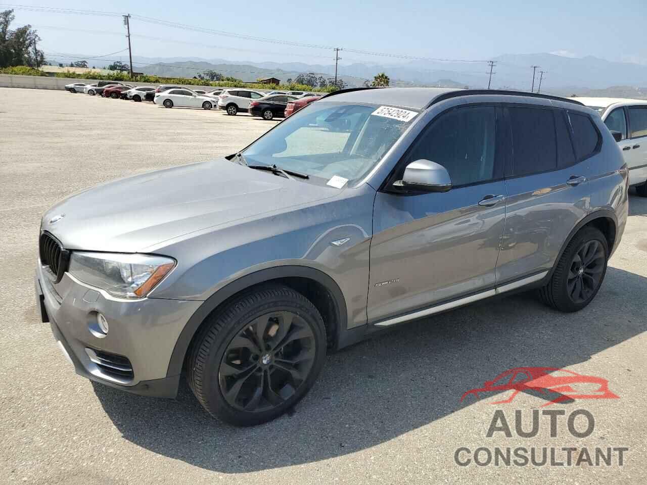 BMW X3 2017 - 5UXWZ7C52H0V86243