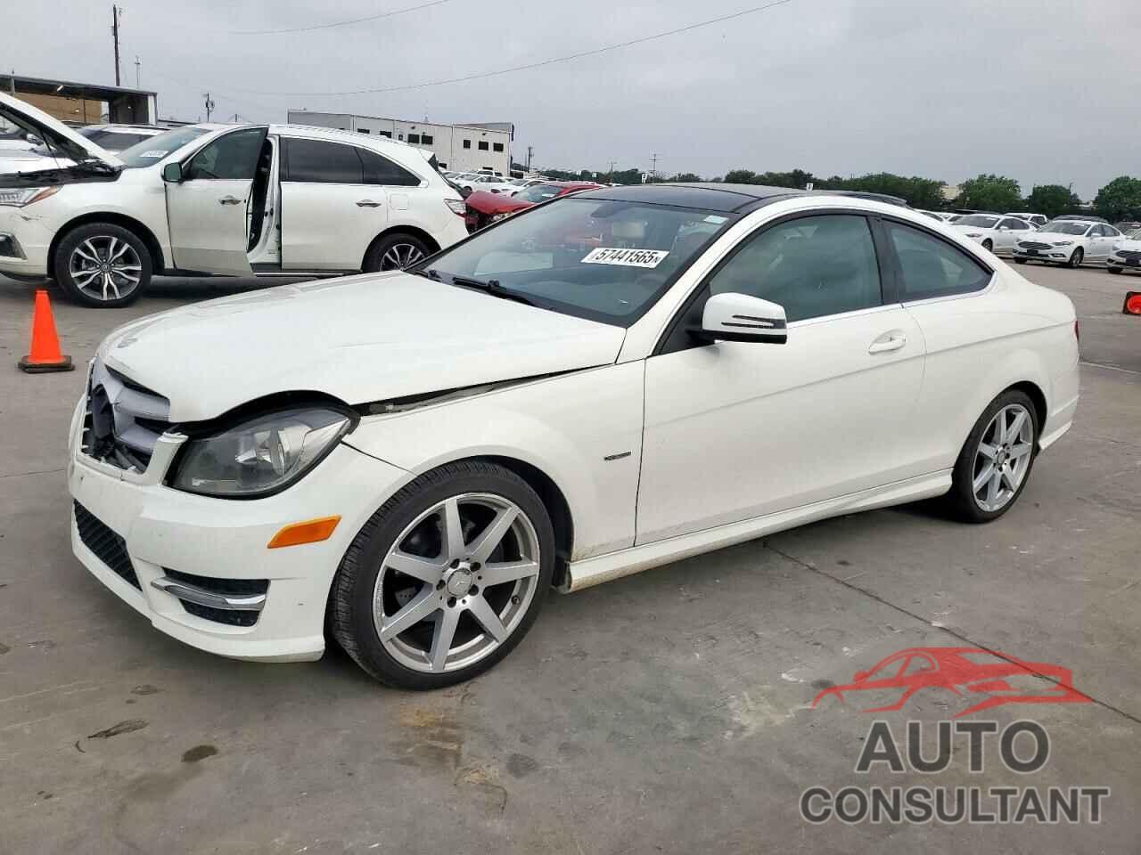 MERCEDES-BENZ C-CLASS 2012 - WDDGJ4HB7CF788615